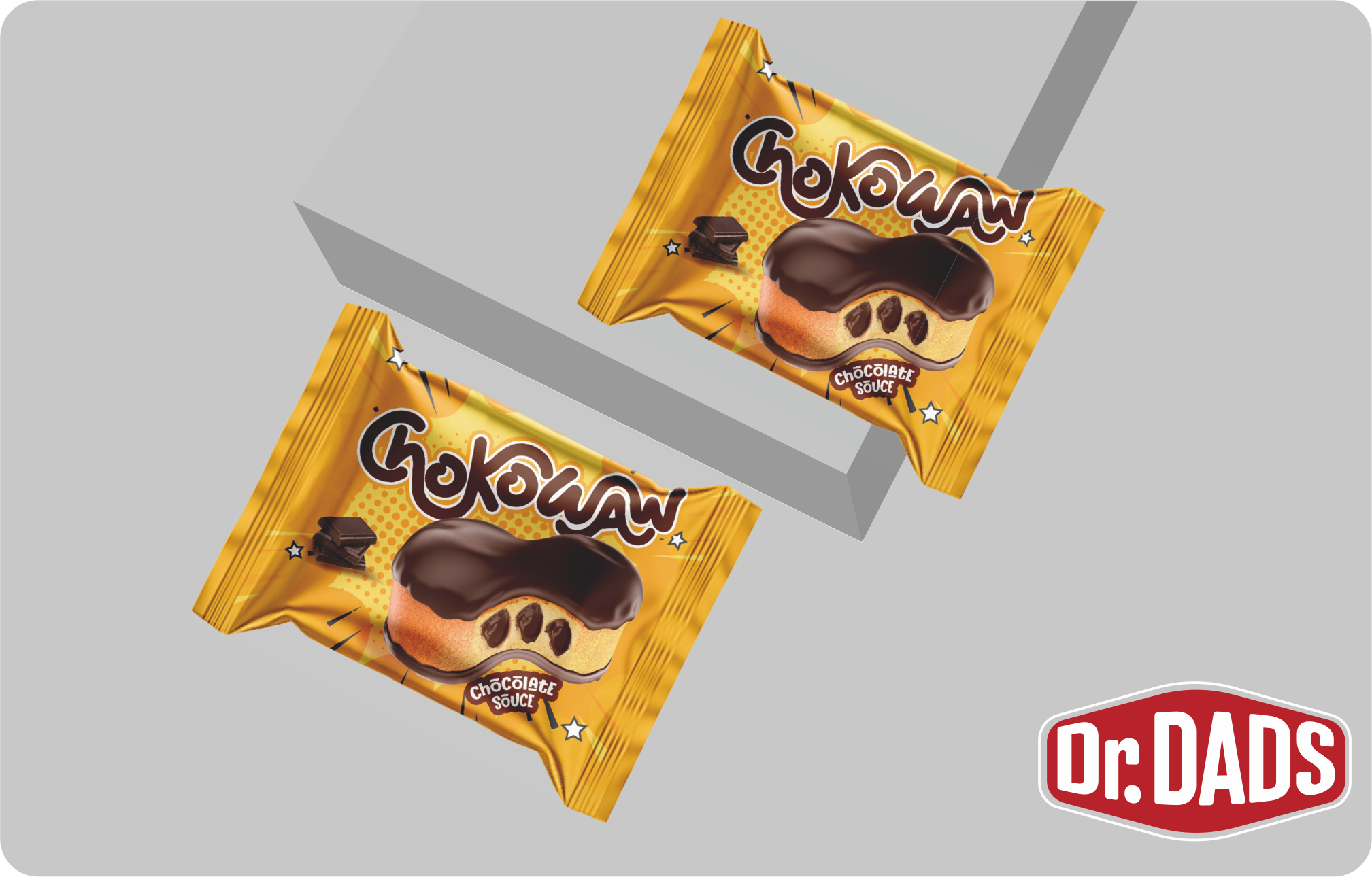 Chokowaw Çikolata Kaplamalı Çikolata Aromalı Kek