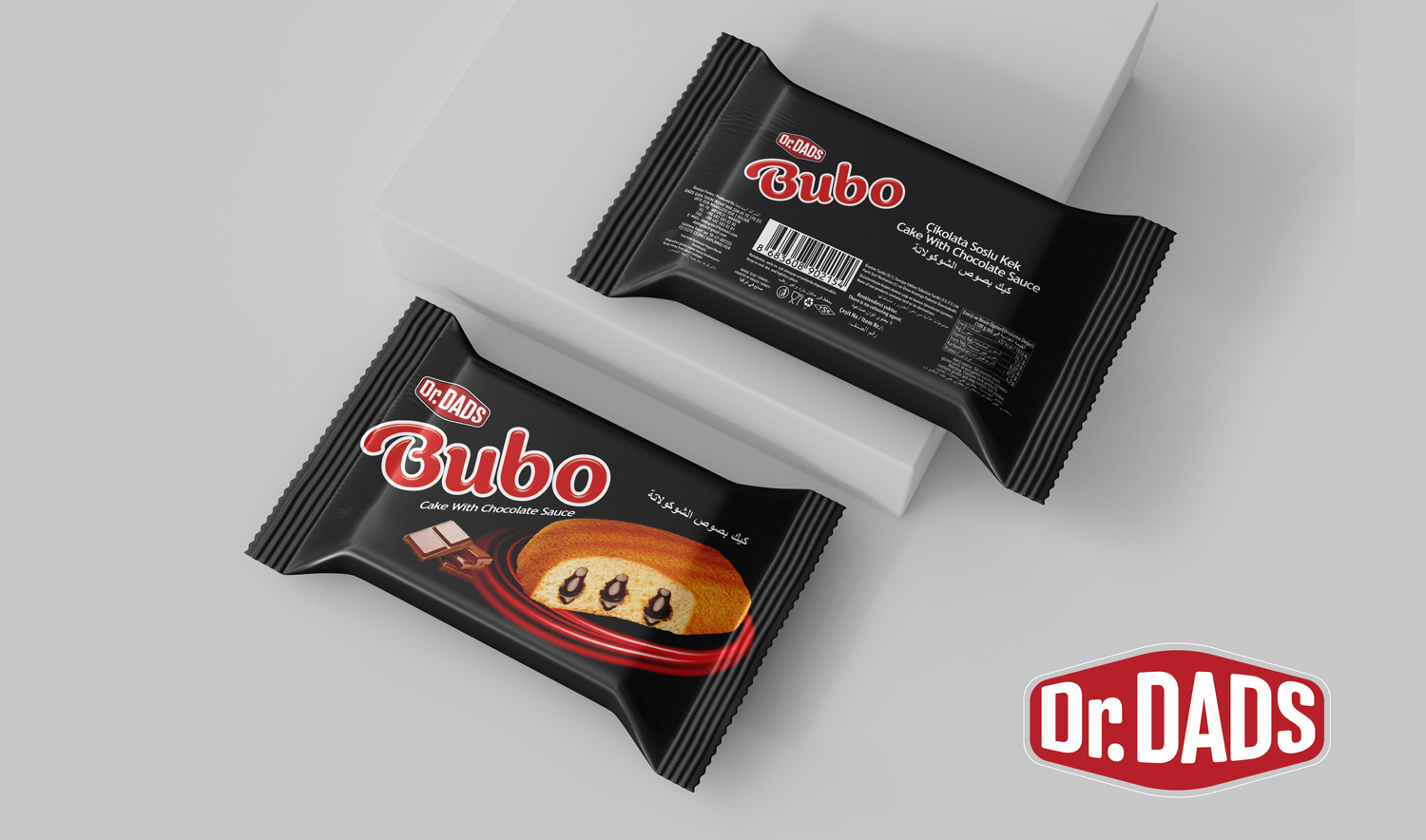 Bubo Çikolata Soslu Sade Kek